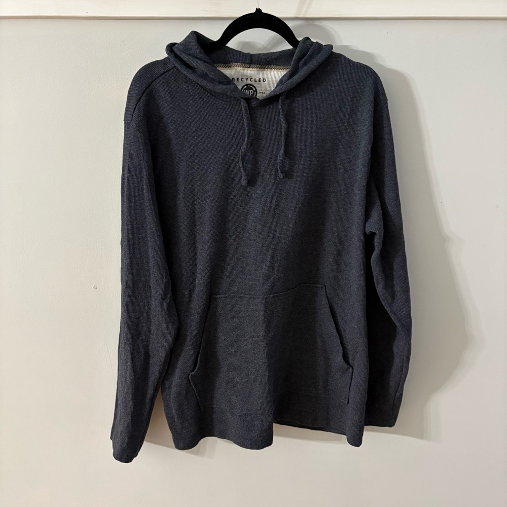 Recycled WP Dark Gray Hoodie Size Large